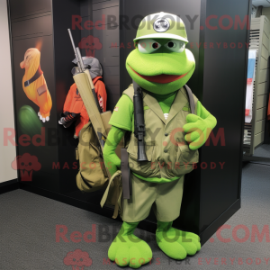 Mascot karakter van een...