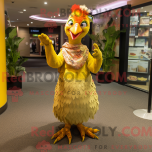 Mascot character of a...