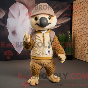 Personagem de máscara de...