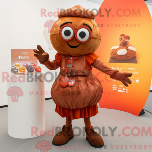 Maskot postava Rust Candy...