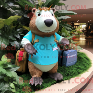 Máscara de capivara turca...