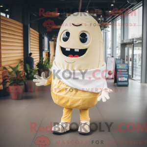 Mascot character of a Cream...