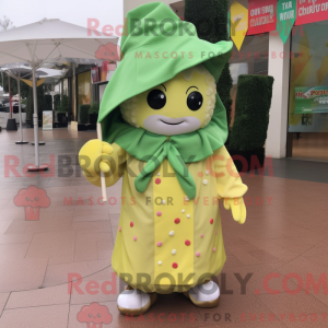 Mascot character of a Olive...