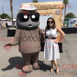 Mascot character of a Gray...