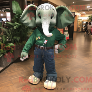 Maskot karakter af en...