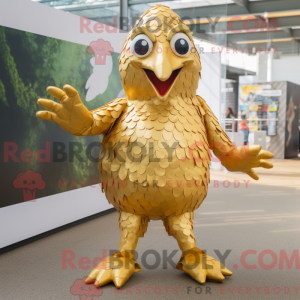 Mascot character of a Gold...