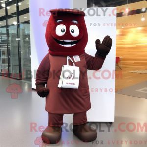 Postava maskota Maroon...