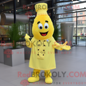 Mascot character of a Lemon...