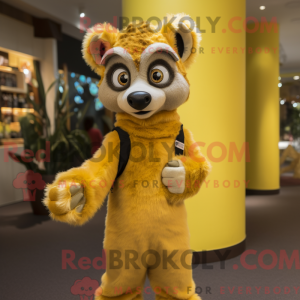 Mascot character of a Gold...