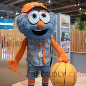 Mascottefiguur van een...