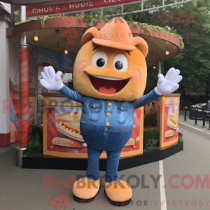 Mascot karakter van een...