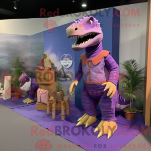 Mascot karakter van een...