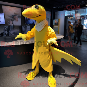 Mascot karakter van een...