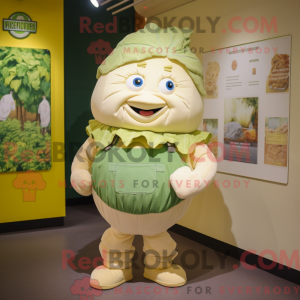 Maskot karakter af en...