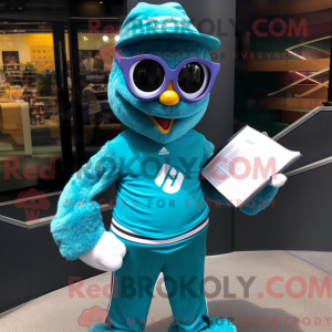 Postava maskota Teal...