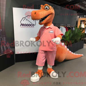 Mascottefiguur van een...