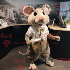 Mascottefiguur van een...