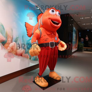 Personnage mascotte d un...