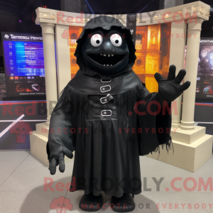Mascot character of a Black...