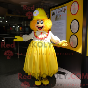 Mascot character of a...