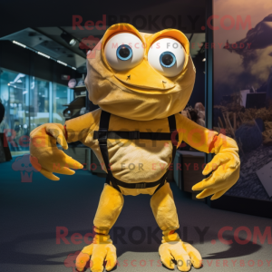 Mascot character of a Gold...