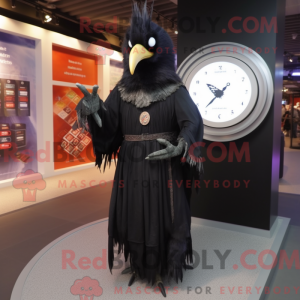 Mascot character of a Crow...