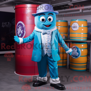 Mascot karakter van een...