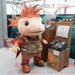 Personaje mascota de Rust...