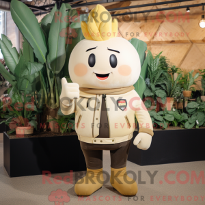 Mascot character of a Cream...