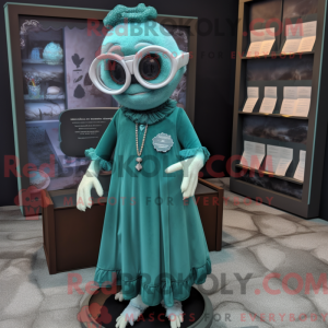 Postava maskota Teal...