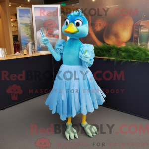 Mascot character of a Sky...