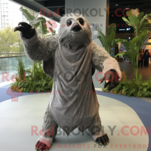 Mascot character of a Gray...