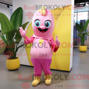 Mascot karakter van een...