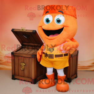 Mascottefiguur van een...