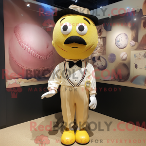 Mascottefiguur van een...