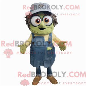 Mascot character of a Olive...