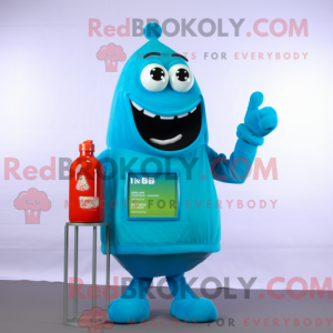 Mascot karakter van een...