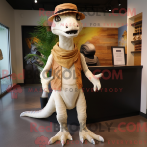 Mascot character of a Cream...