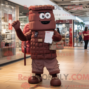 Mascot character of a...