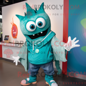 Mascot karakter van een...