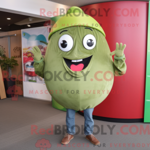 Maskot karakter af en...