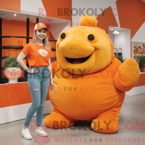 Mascot character of a...