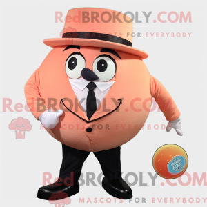 Mascot character of a Peach...