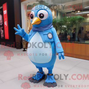 Mascot character of a Sky...