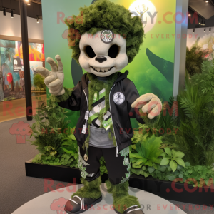 Mascot character of a Olive...
