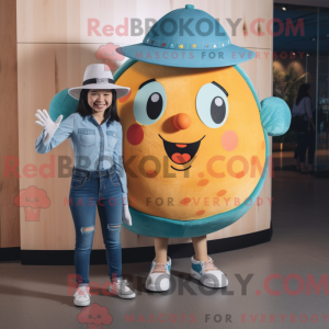 Maskot karakter af en...