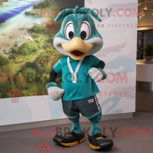 Postava maskota Teal...