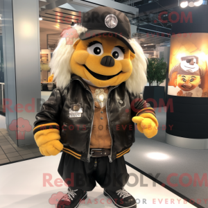 Mascot character of a But...