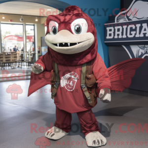 Mascot character of a...
