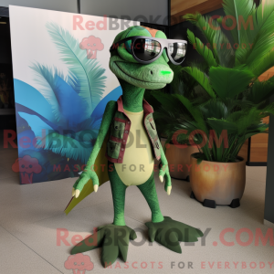 Mascot character of a Olive...